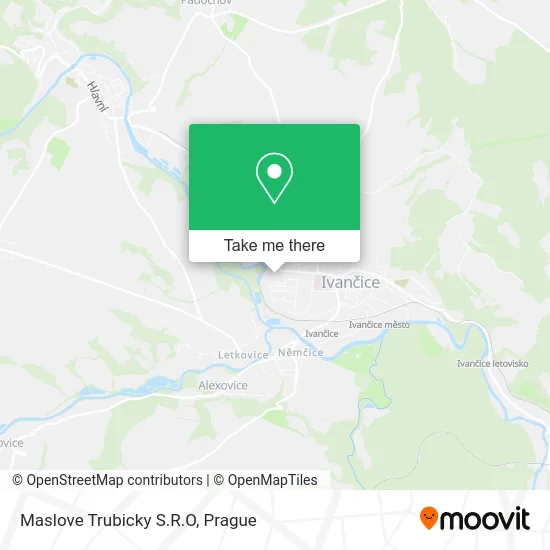Карта Maslove Trubicky S.R.O