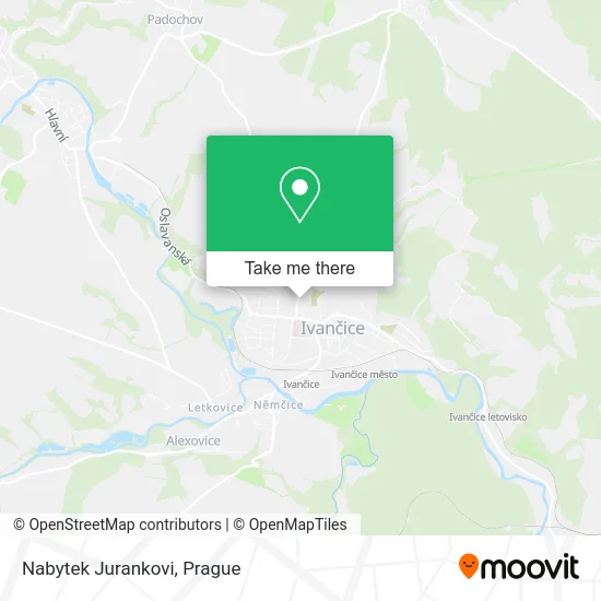 Карта Nabytek Jurankovi