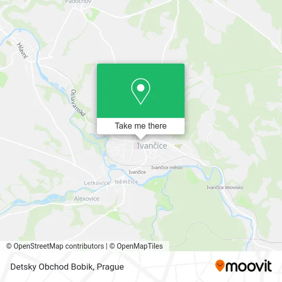 Карта Detsky Obchod Bobik