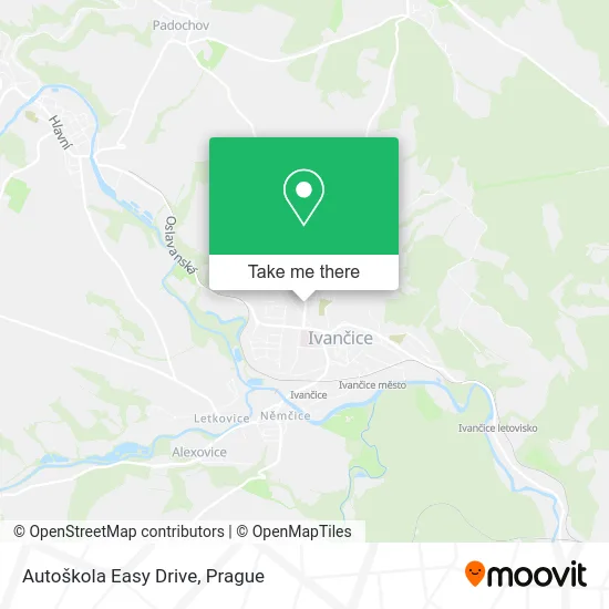 Карта Autoškola Easy Drive