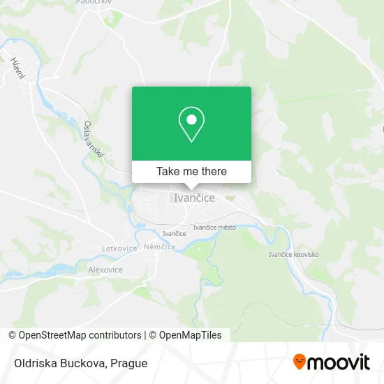 Карта Oldriska Buckova