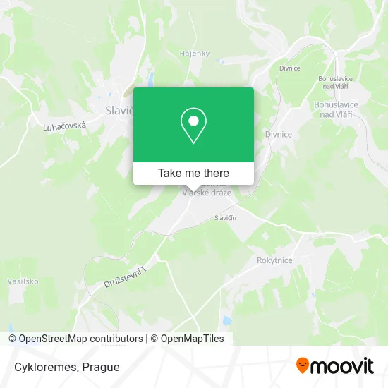 Карта Cykloremes