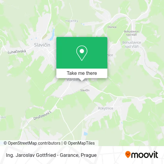 Ing. Jaroslav Gottfried - Garance map