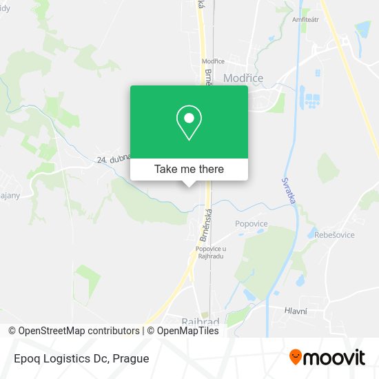 Карта Epoq Logistics Dc