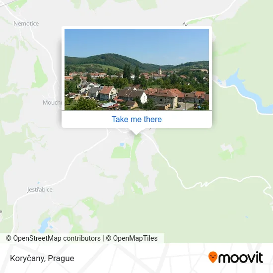 Карта Koryčany