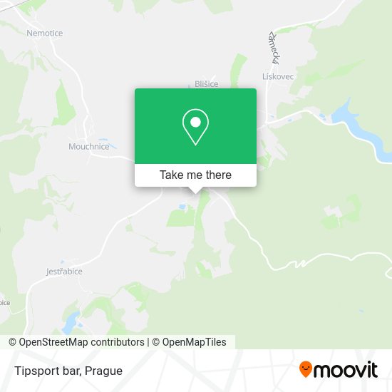 Карта Tipsport bar