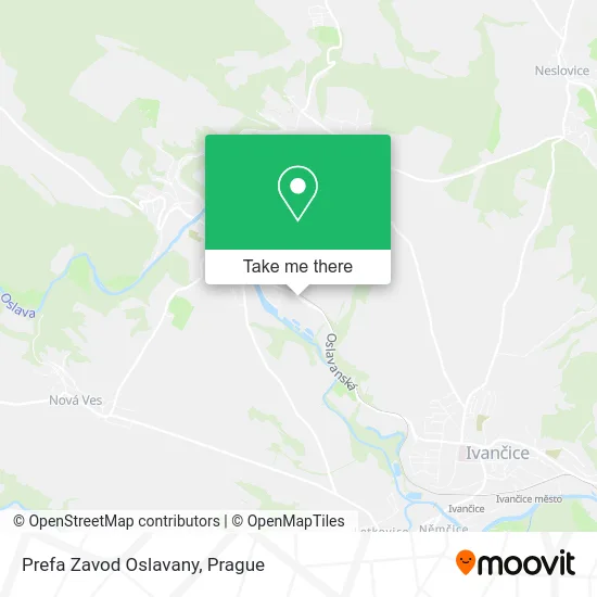 Карта Prefa Zavod Oslavany