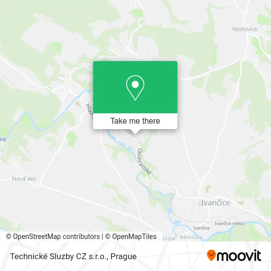 Карта Technické Sluzby CZ s.r.o.