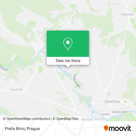 Карта Prefa Brno