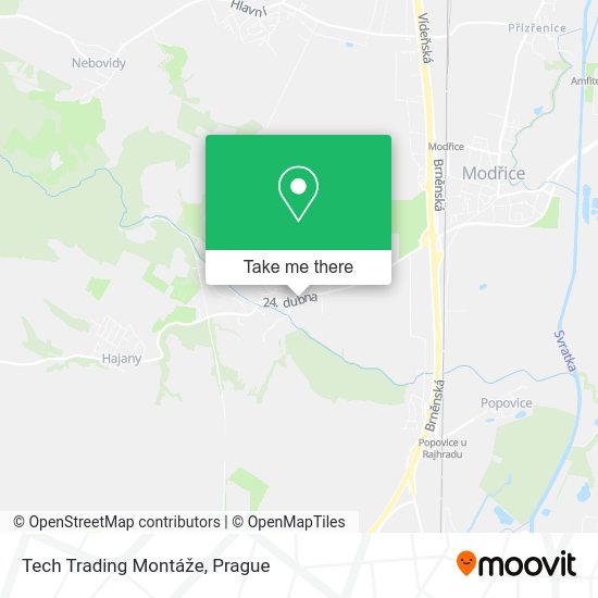 Карта Tech Trading Montáže