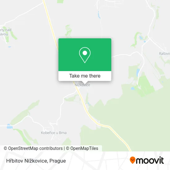 Карта Hřbitov Nížkovice