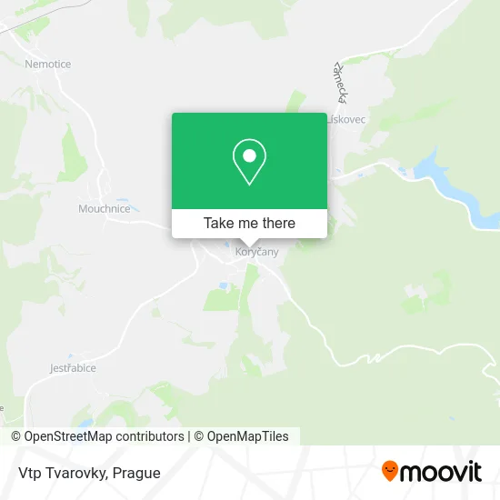 Карта Vtp Tvarovky