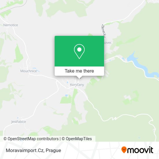 Карта Moravaimport.Cz