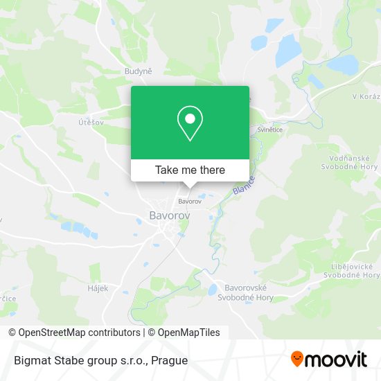Карта Bigmat Stabe group s.r.o.