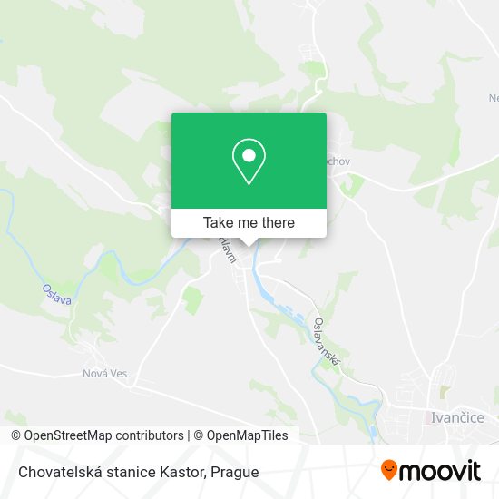 Карта Chovatelská stanice Kastor