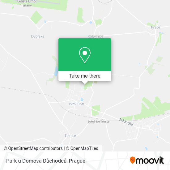 Карта Park u Domova Důchodců