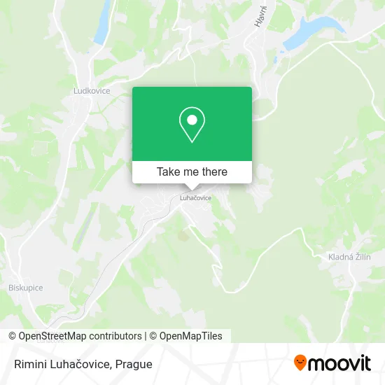 Карта Rimini Luhačovice