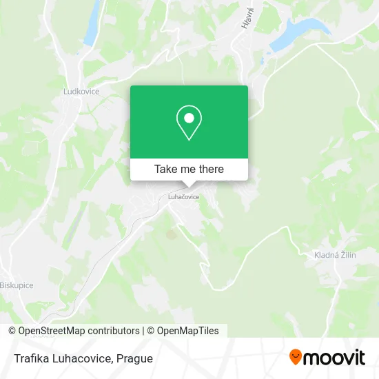 Карта Trafika Luhacovice