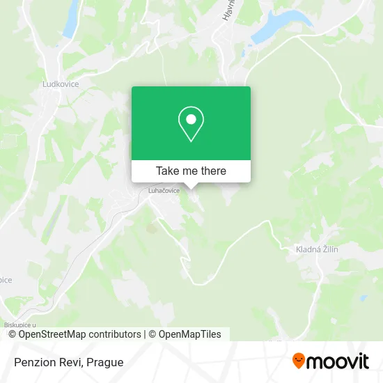 Карта Penzion Revi