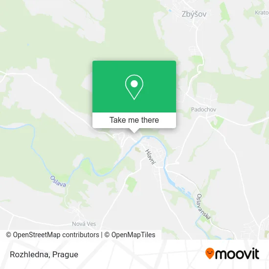 Карта Rozhledna