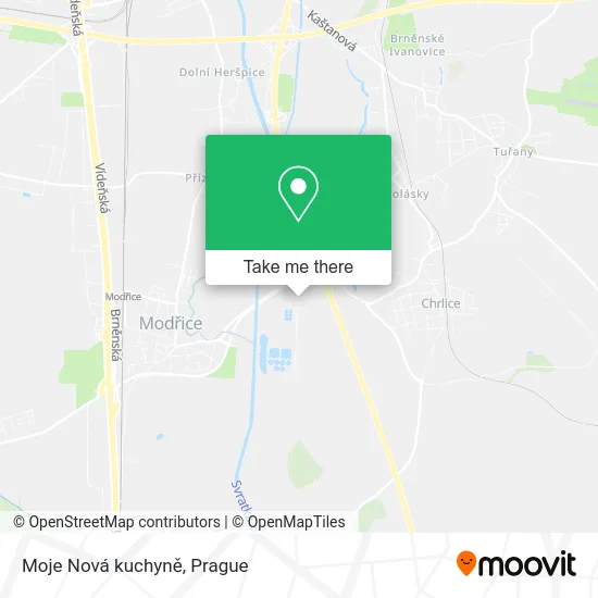 Moje Nová kuchyně map
