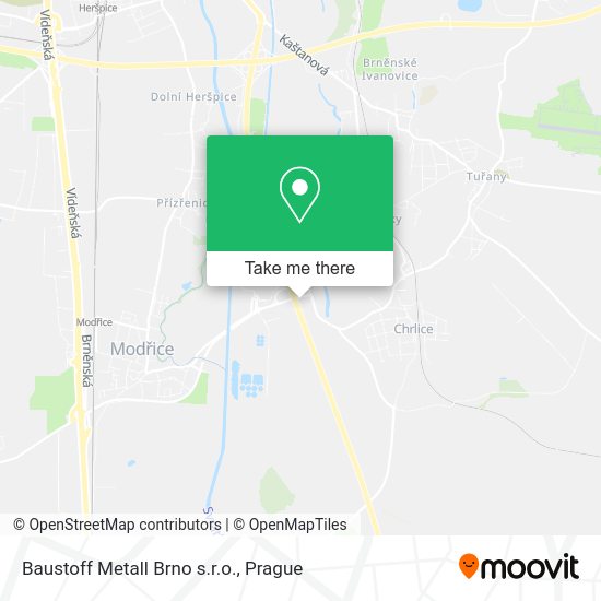 Карта Baustoff Metall Brno s.r.o.