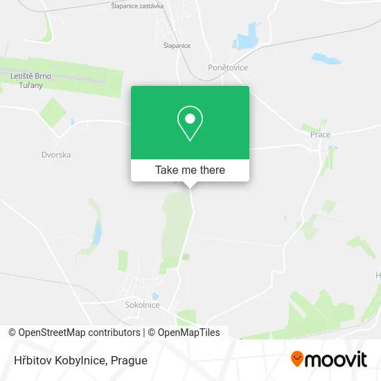 Карта Hřbitov Kobylnice