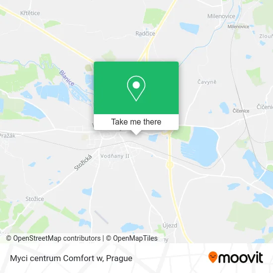 Карта Myci centrum Comfort w