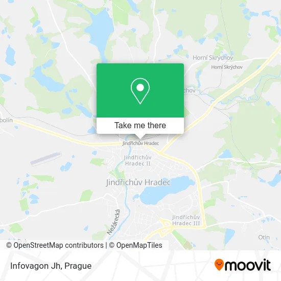 Карта Infovagon Jh