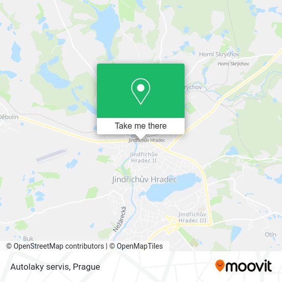 Карта Autolaky servis