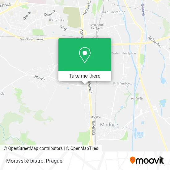 Карта Moravské bistro