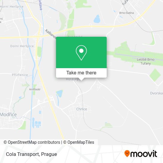 Карта Cola Transport