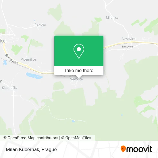 Карта Milan Kucernak