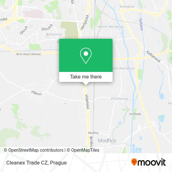 Карта Cleanex Trade CZ