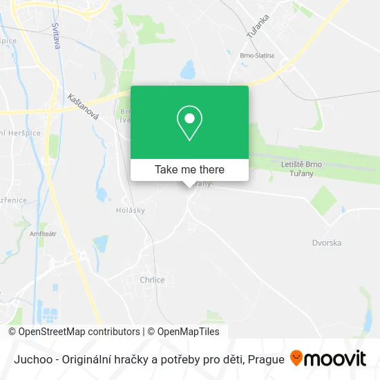 Карта Juchoo - Originální hračky a potřeby pro děti