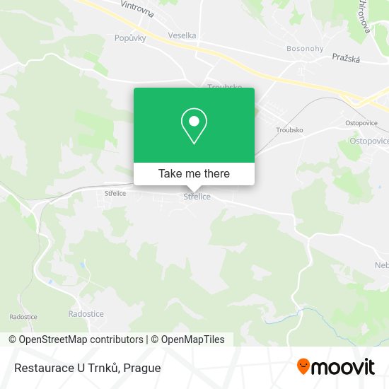 Карта Restaurace U Trnků