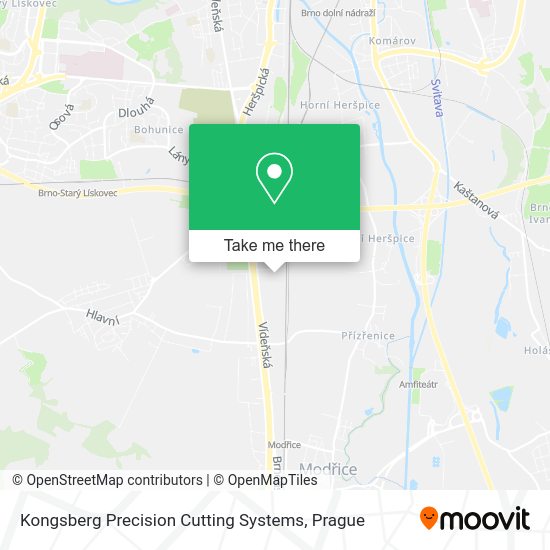 Карта Kongsberg Precision Cutting Systems