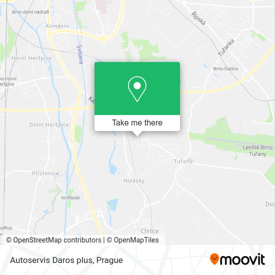 Карта Autoservis Daros plus