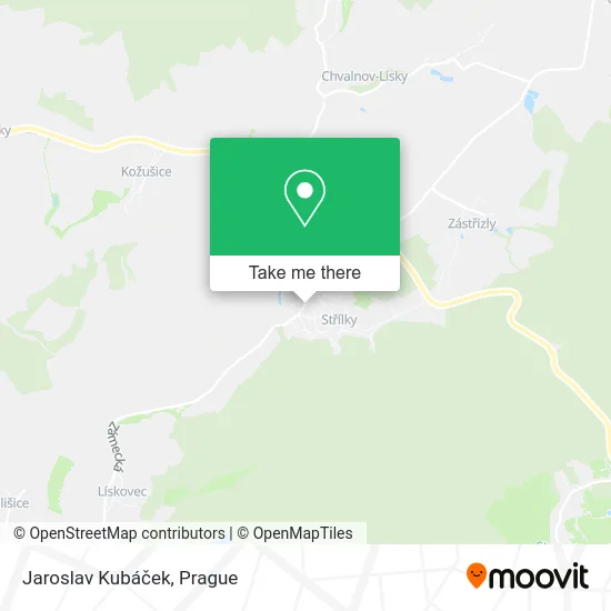 Карта Jaroslav Kubáček
