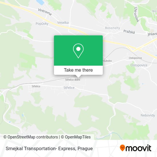Карта Smejkal Transportation- Express