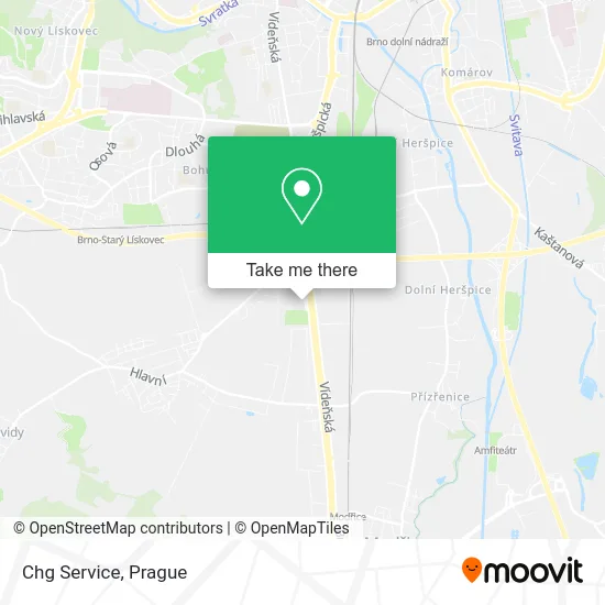 Карта Chg Service