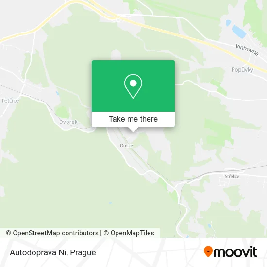 Карта Autodoprava Ni