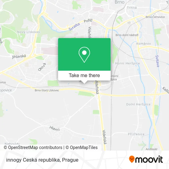 Карта innogy Ceská republika