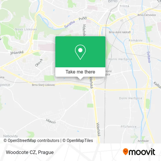 Карта Woodcote CZ