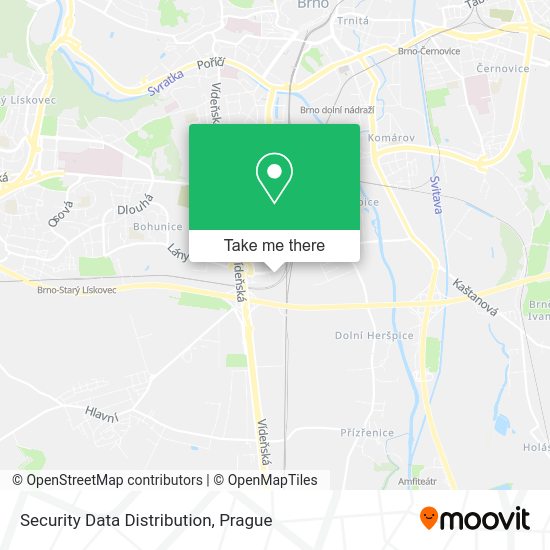 Карта Security Data Distribution