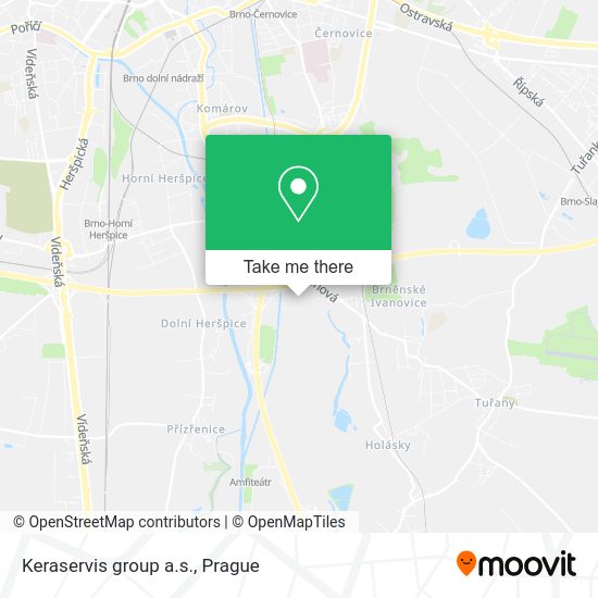 Карта Keraservis group a.s.