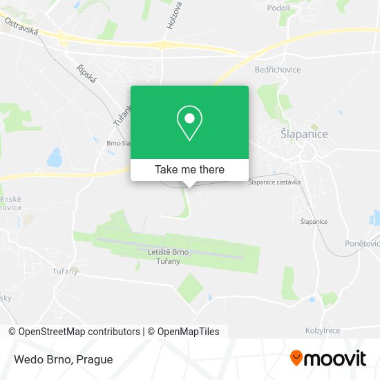 Карта Wedo Brno