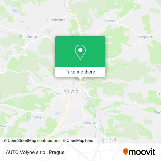 Карта AUTO Volyne s.r.o.