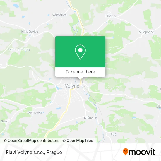 Карта Fiavi Volyne s.r.o.