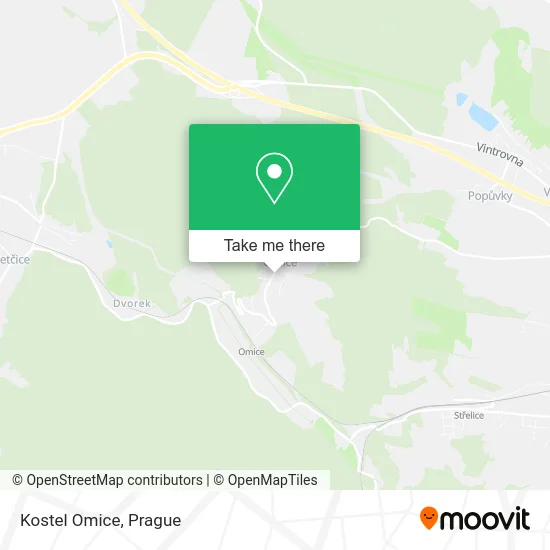 Карта Kostel Omice